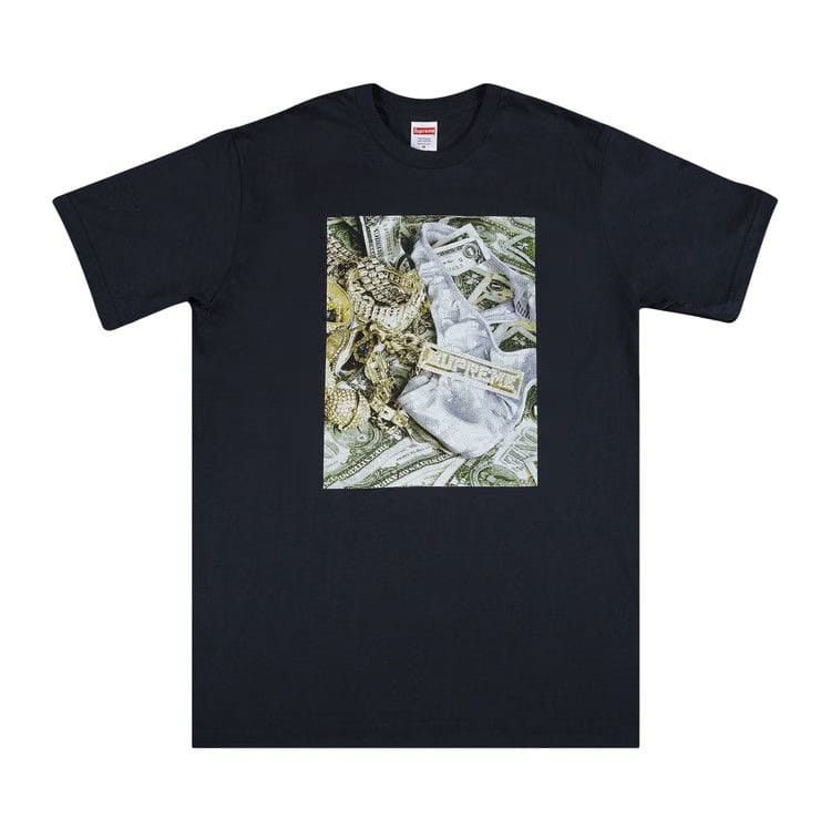 Supreme Bling T-Shirt Navy