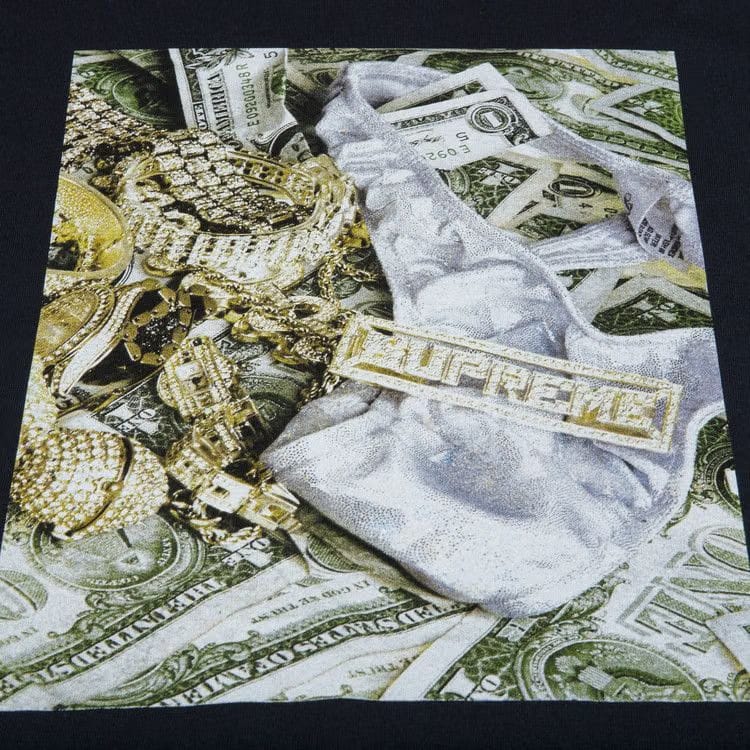Supreme Bling T-Shirt Navy