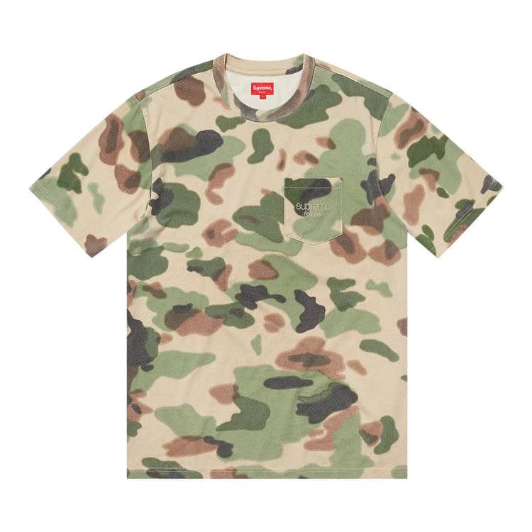 Supreme Overdyed Pocket T-Shirt Painted Camo