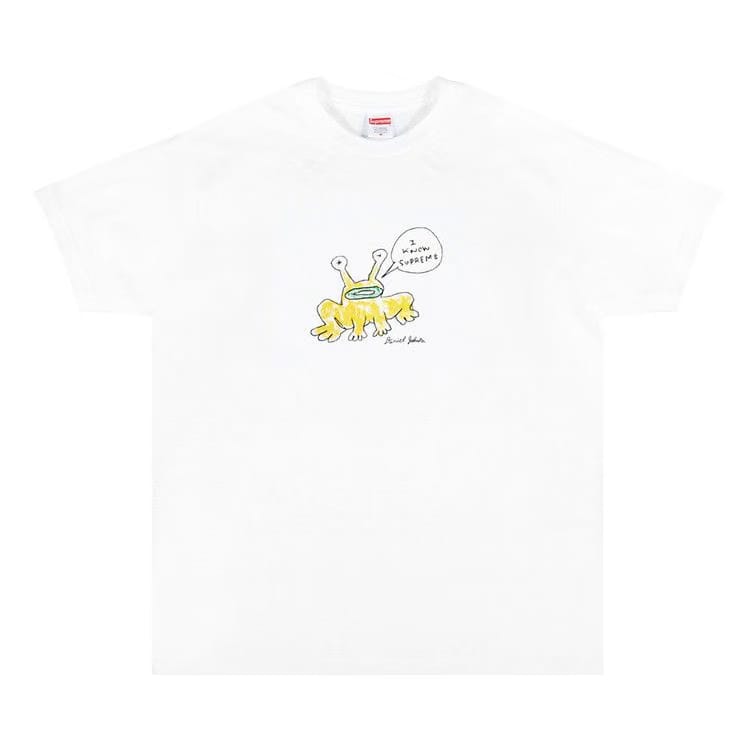 Supreme x Daniel Johnston Frog T-Shirt White