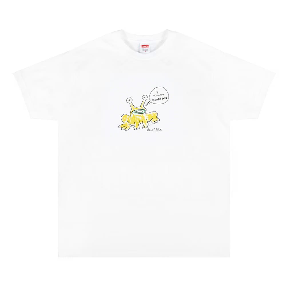 Supreme x Daniel Johnston Frog T-Shirt White