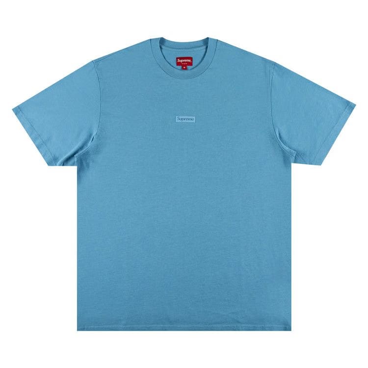 Supreme High Density Small Box Shorts-Sleeve Top Light Slate