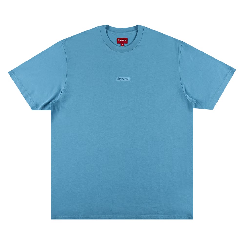 Supreme High Density Small Box Shorts-Sleeve Top Light Slate