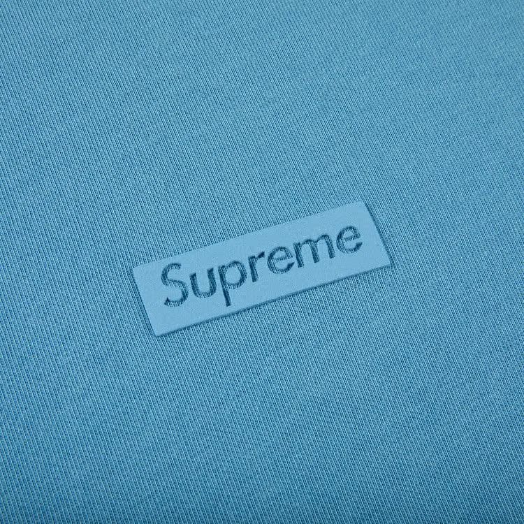 Supreme High Density Small Box Shorts-Sleeve Top Light Slate