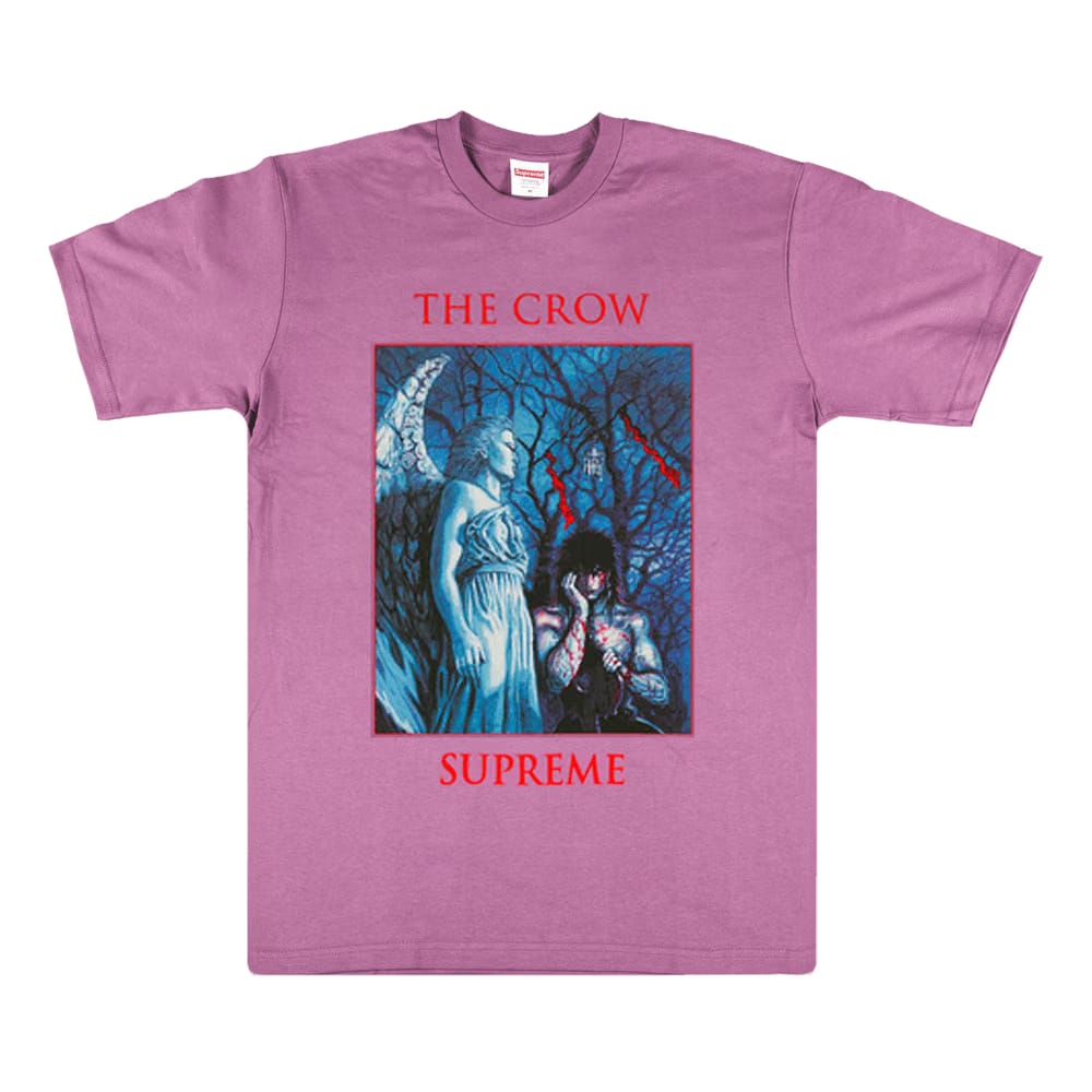 Supreme x The Crow T-Shirt Plum