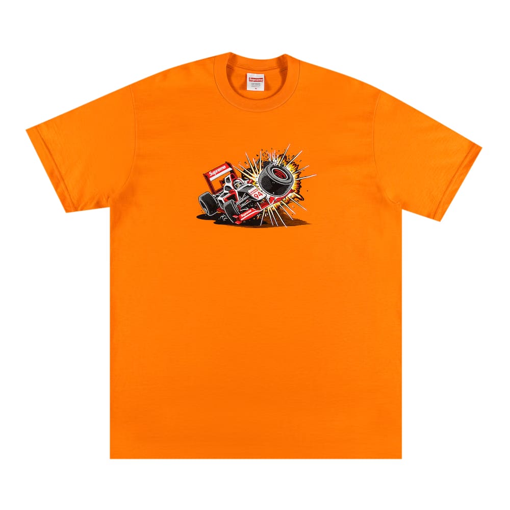 Supreme Crash T-Shirt Orange