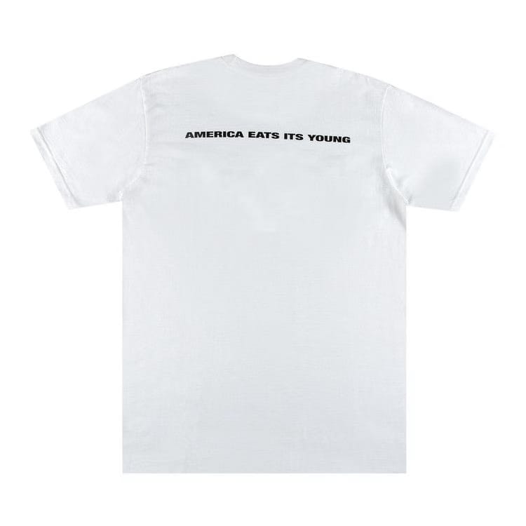 Supreme America Eats Its Young T-Shirt White