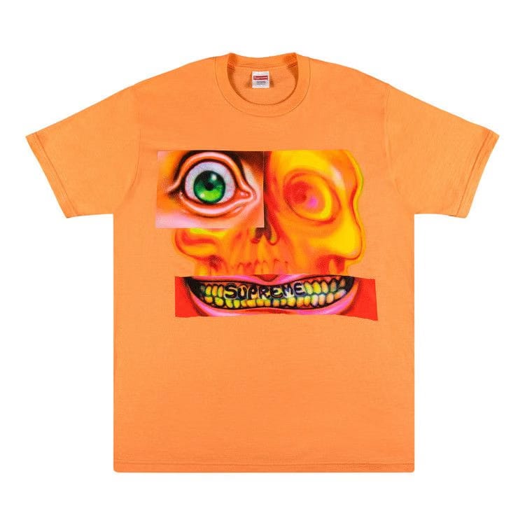 Supreme Face T-Shirt Peach