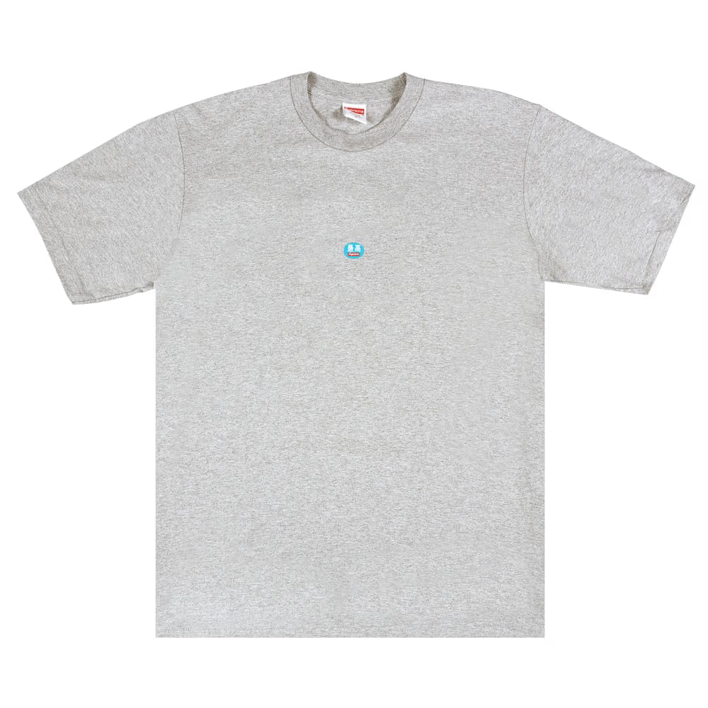 Supreme Sticker T-Shirt Heather Grey