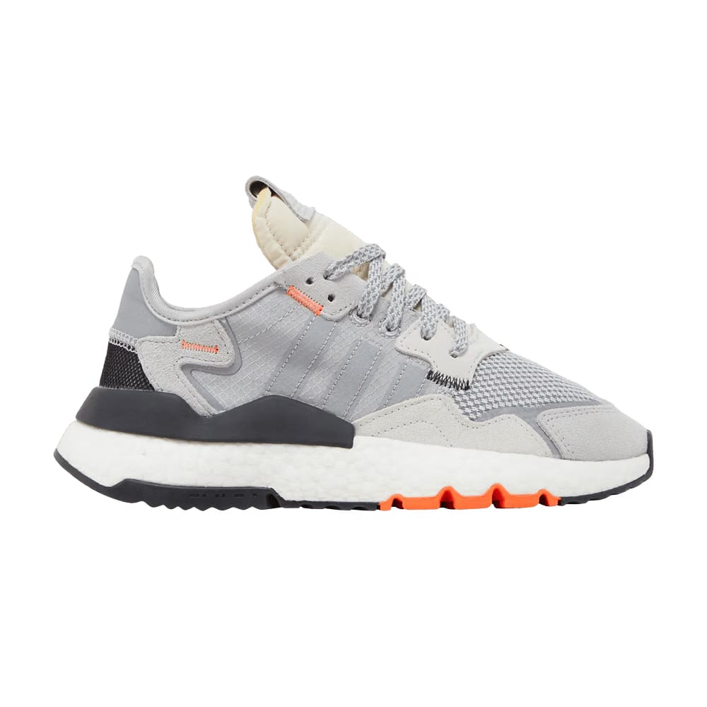 Adidas Nite Jogger Grey Two Solar Orange