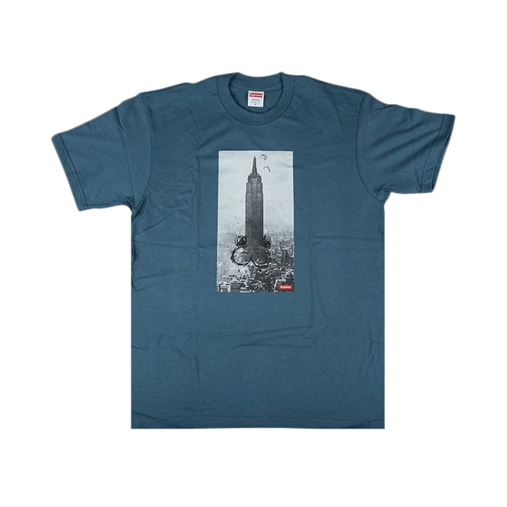 Supreme Mike Kelley The Empire State Building T-Shirt Slate