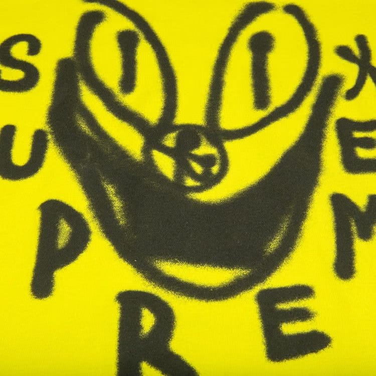 Supreme Smile T-Shirt Yellow