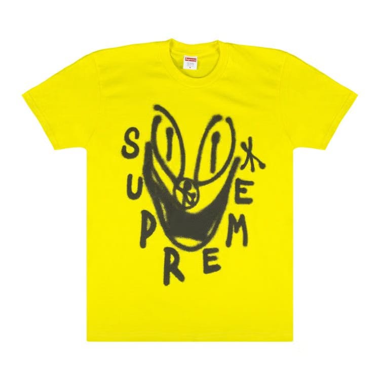 Supreme Smile T-Shirt Yellow