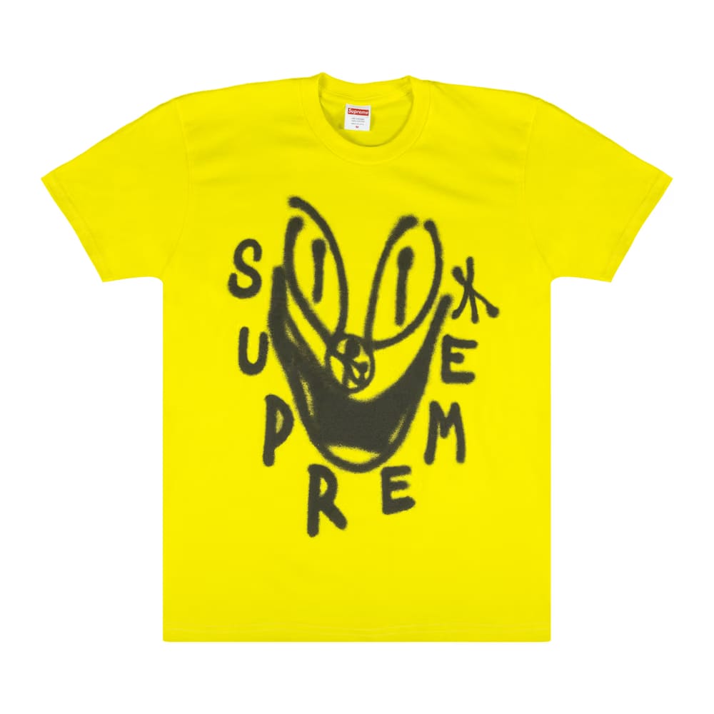 Supreme Smile T-Shirt Yellow