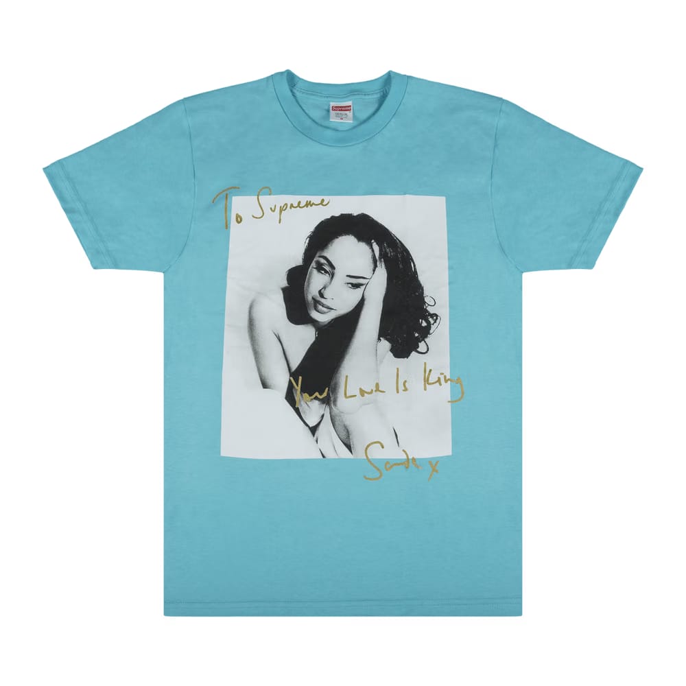 Supreme Sade T-Shirt Aqua