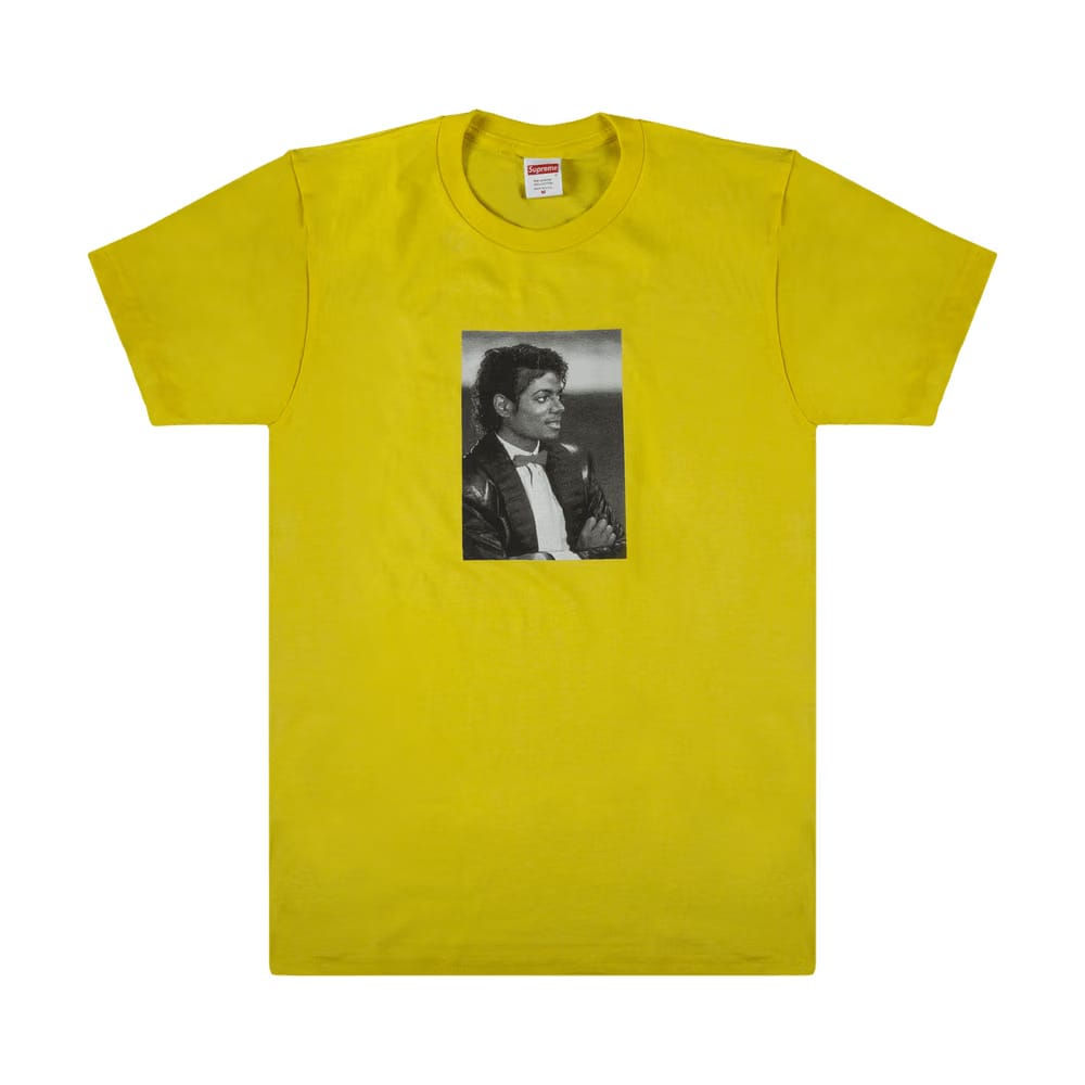 Supreme Michael Jackson T-Shirt Yellow