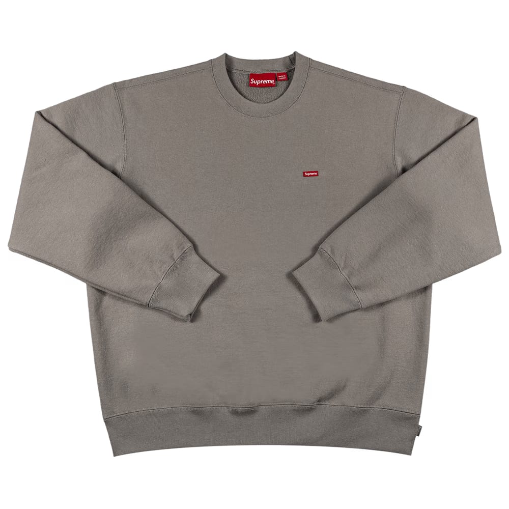 Supreme Small Box Crewneck Grey