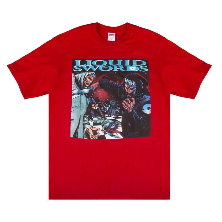 Supreme Liquid Swords T-Shirt Red