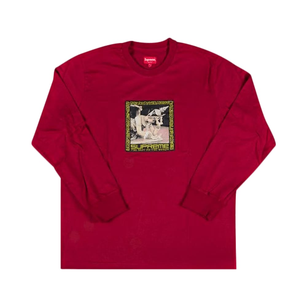 Supreme Best In The World Long-Sleeve T-Shirt Cardinal