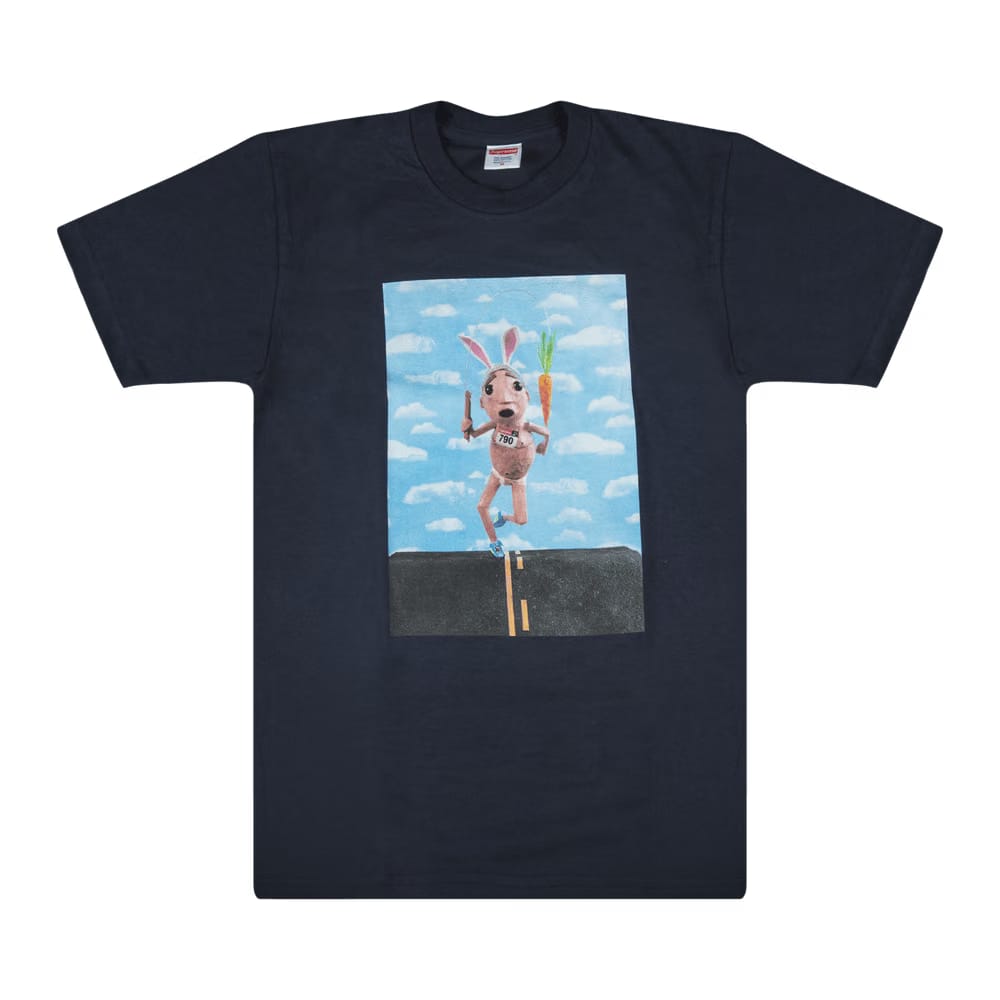 Supreme Mike Hill Runner T-Shirt Navy