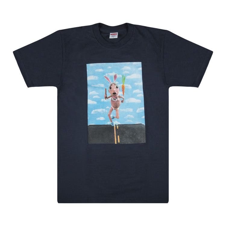 Supreme Mike Hill Runner T-Shirt Navy