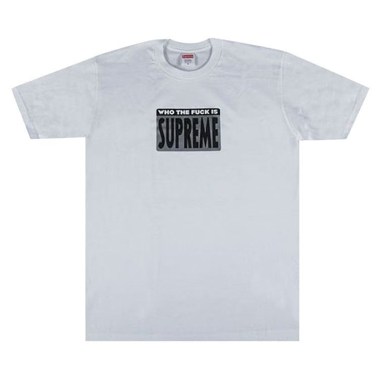 Supreme Who The Fuck T-Shirt White