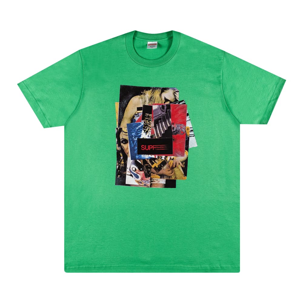 Supreme Stack T-Shirt Green