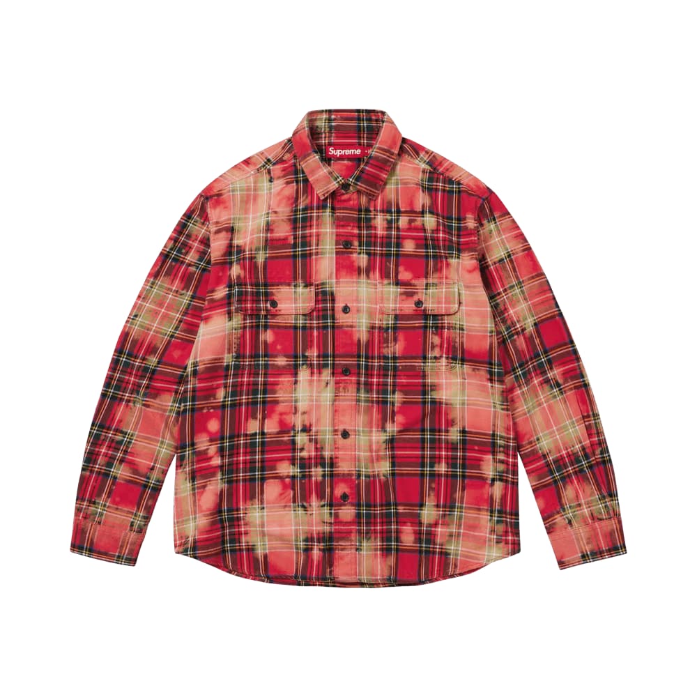 Supreme x The Exorcist Flannel Shirt Red