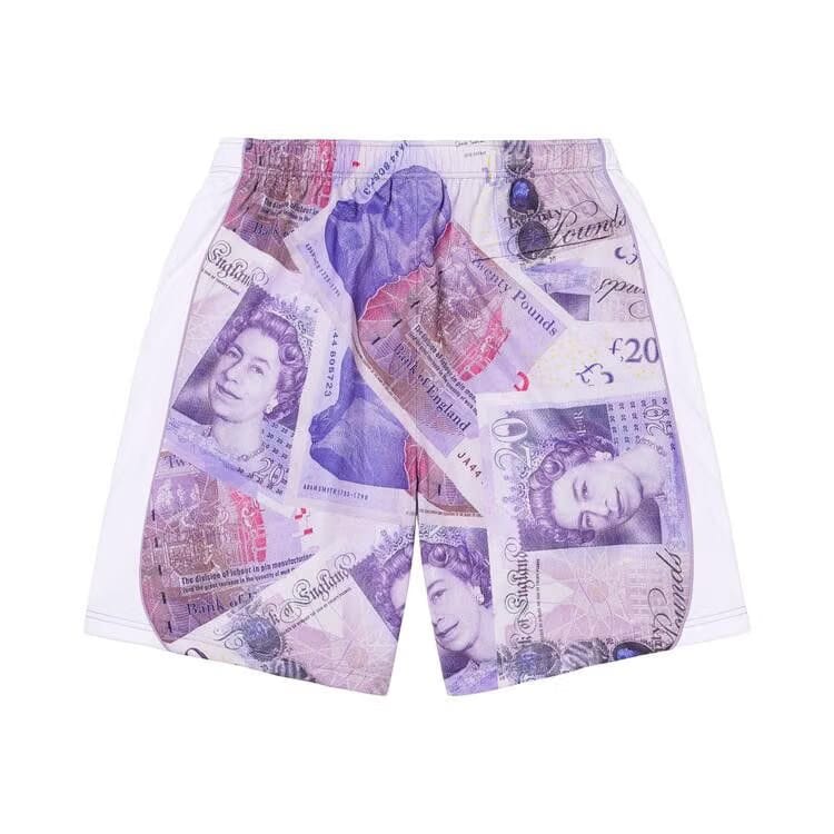 Supreme Pounds Soccer Shorts White