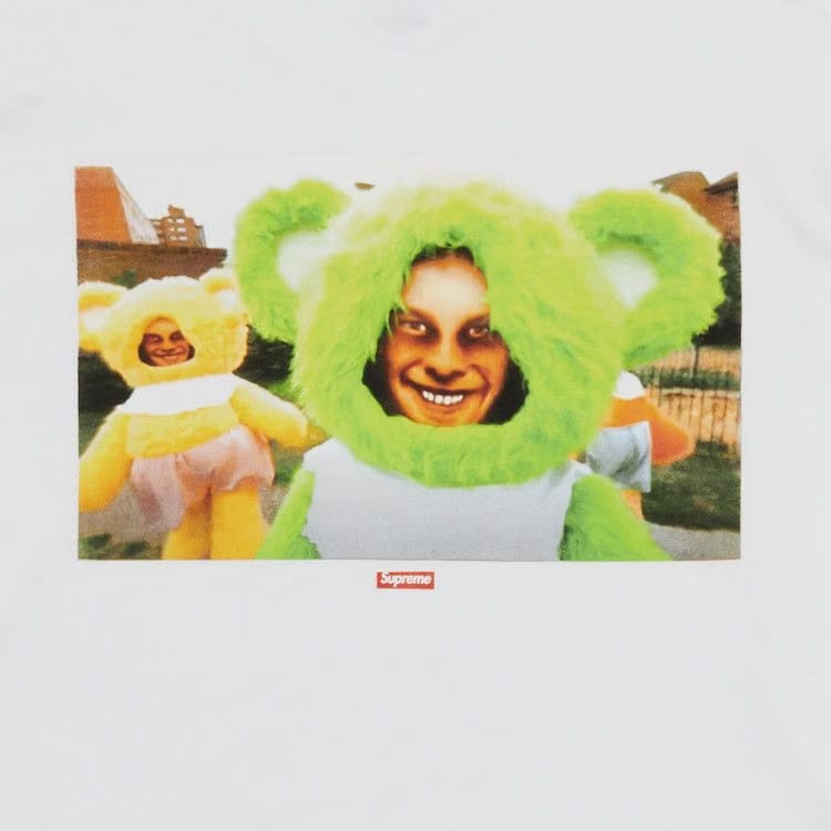 Supreme x Aphex Twin Donkey Rhubarb Long-Sleeve T-Shirt White