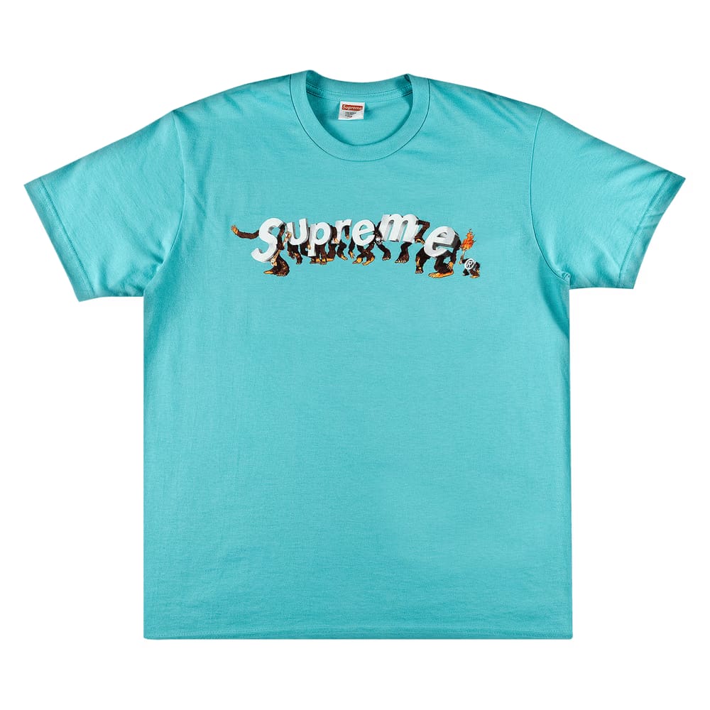 Supreme Apes T-Shirt Light Teal