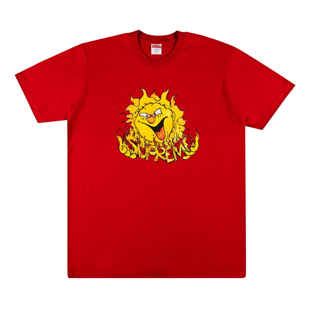 Supreme Sun T-Shirt Red