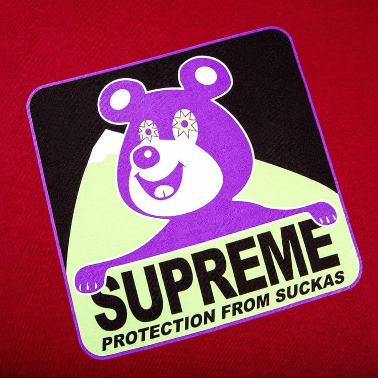 Supreme Bear T-Shirt Cardinal