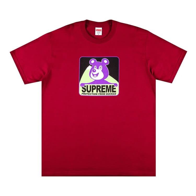 Supreme Bear T-Shirt Cardinal