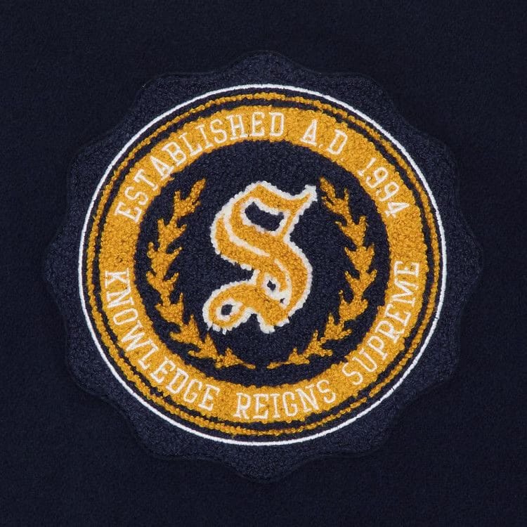 Supreme Veritas Varsity Jacket Navy