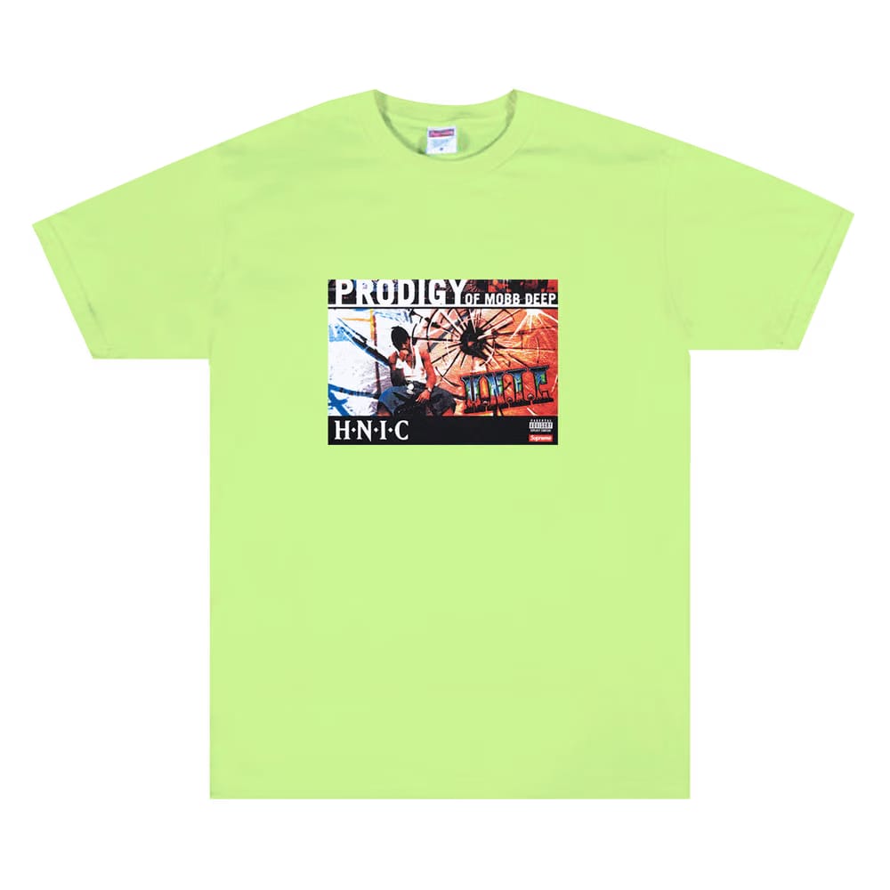 Supreme HNIC T-Shirt Bright Yellow