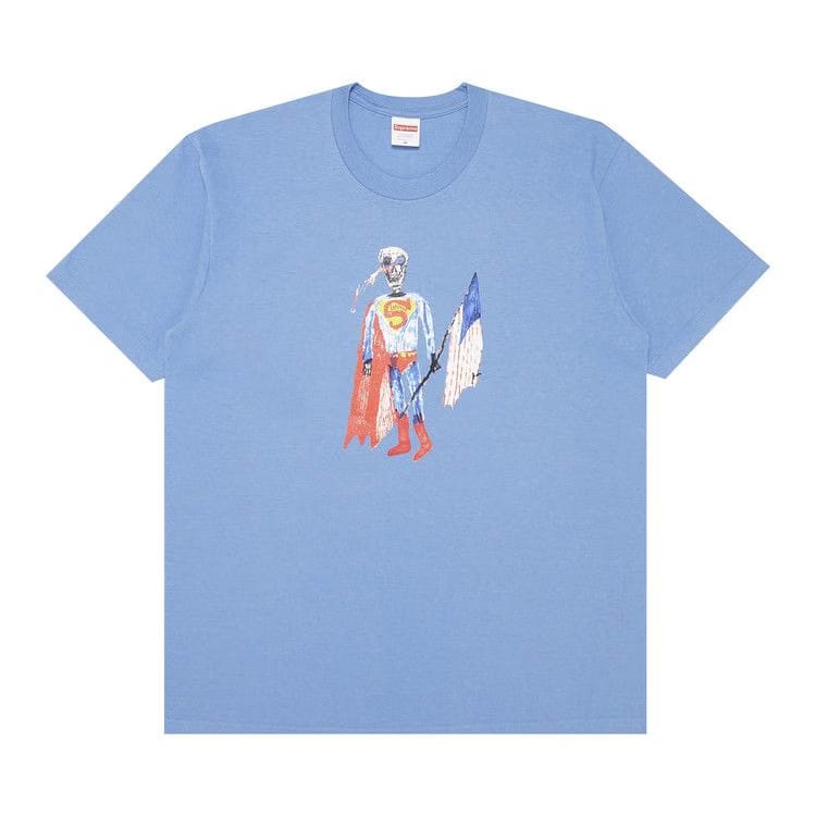Supreme Skeleton T-Shirt Dusty Light Royal