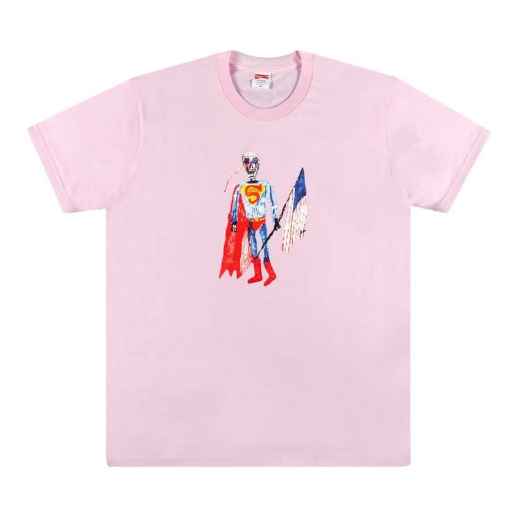 Supreme Skeleton T-Shirt Light Pink