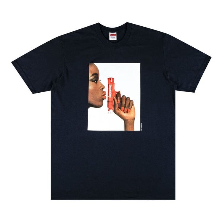Supreme Water Pistol T-Shirt Navy