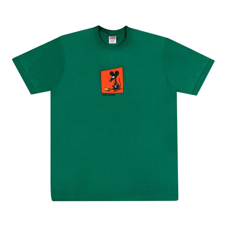 Supreme Mouse T-Shirt Light Pine
