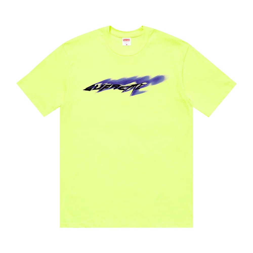Supreme Wind T-Shirt Bright Yellow