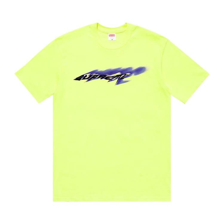 Supreme Wind T-Shirt Bright Yellow