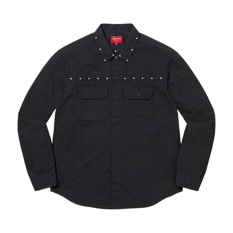 Supreme Studded Work Shirt Black