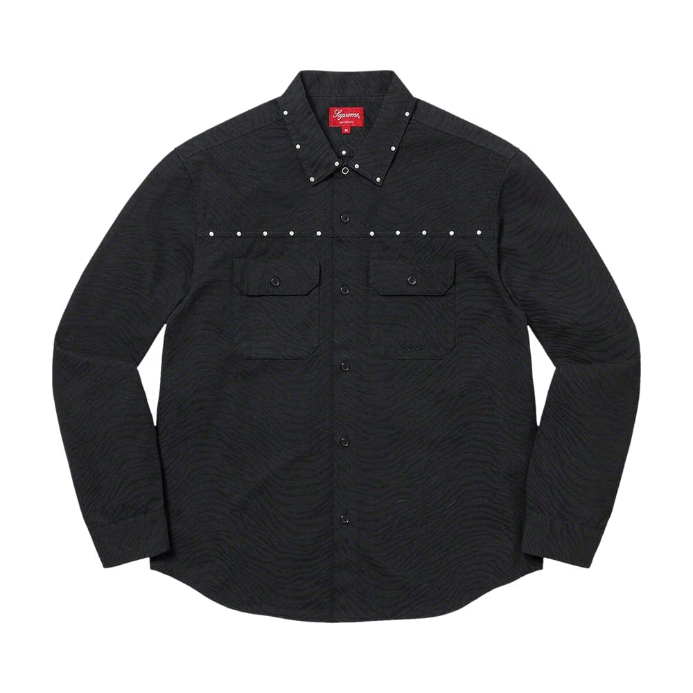 Supreme Studded Work Shirt Black