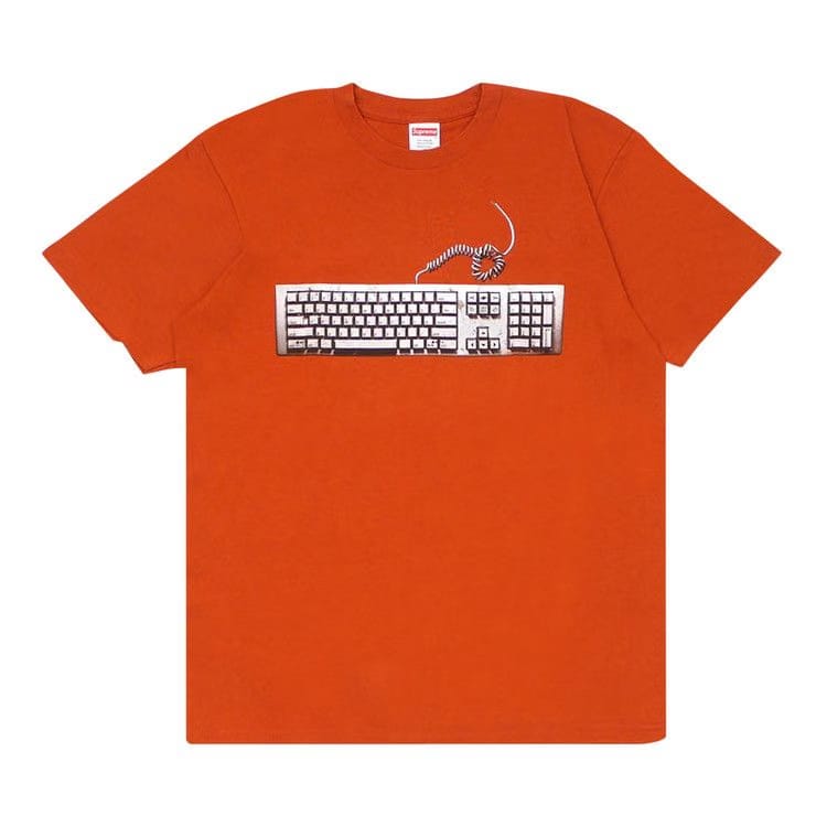 Supreme Keyboard T-Shirt Rust