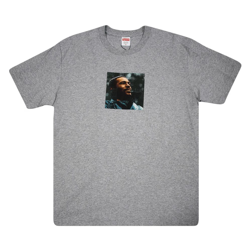 Supreme Marvin Gaye T-Shirt Heather Grey