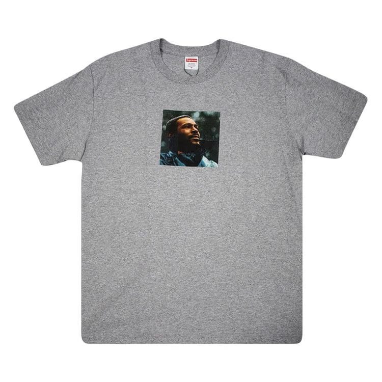 Supreme Marvin Gaye T-Shirt Heather Grey