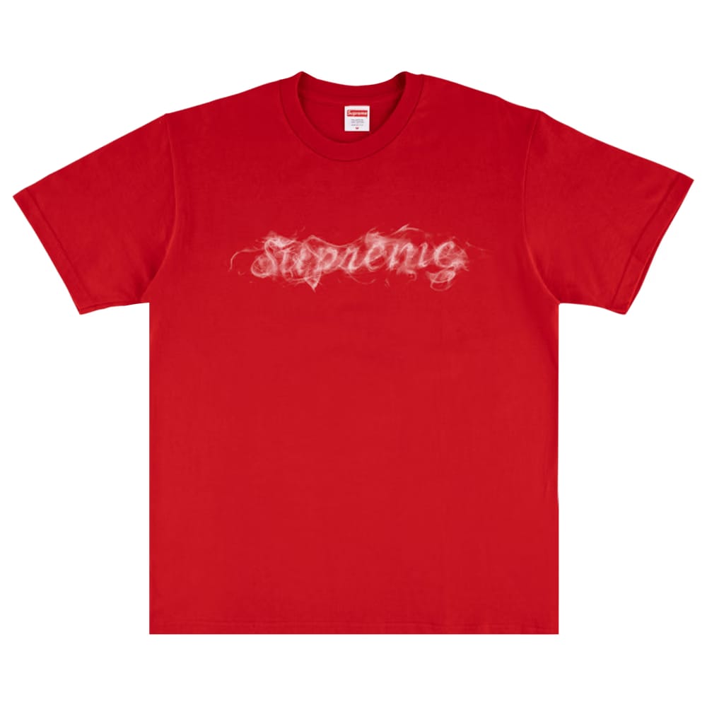 Supreme Smoke T-Shirt Red
