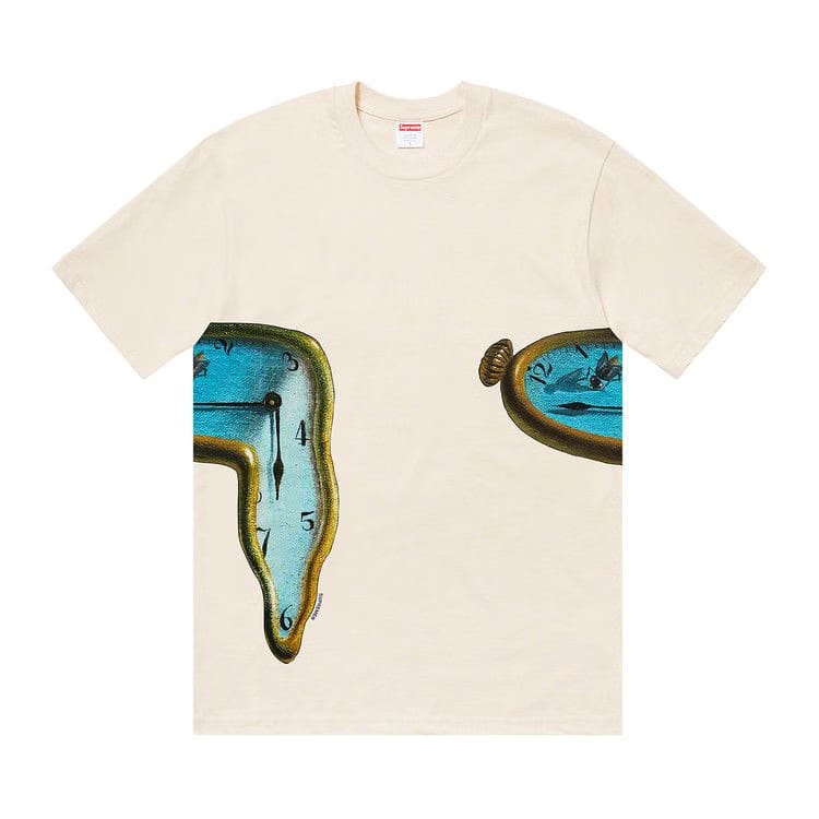 Supreme The Persistence Of Memory T-Shirt Natural