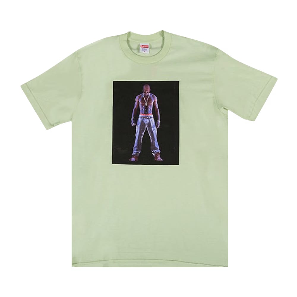 Supreme Tupac Hologram T-Shirt Pale Mint